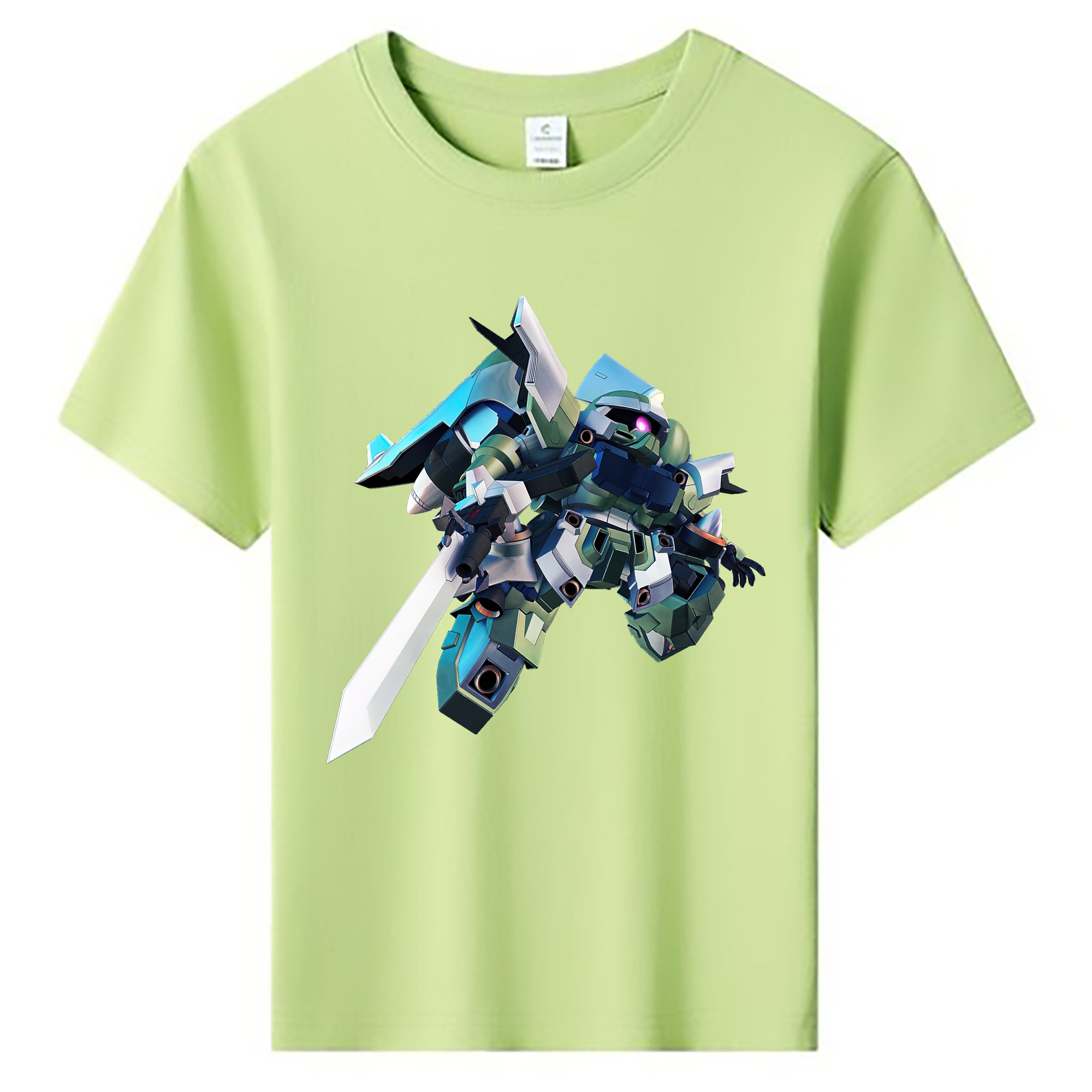 （画像用） 機動戦士ガンダム Mobile Suit Gundam 綿100％キッズTシャツ（フロントプリント）